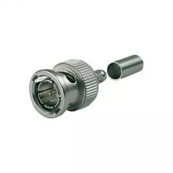 Telegärtner J01002A0058 BNC kabel utikač G04, crimp, HDTV, 75 Ohm, za RG-179B/U
