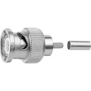 Telegärtner BNC crimp utikač 50 Ohm za RG-142B/U, profesionalni, paket od 5 J01000A0008
