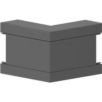 GGK BR 60x130/80-AE vanjski kut 60x130/80 RAL 9005 PVC (12793)