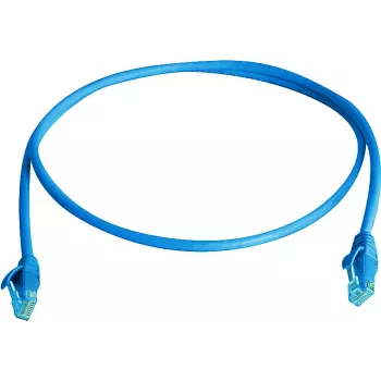 Telegärtner 100008054 Cat6 U/UTP RJ45 patch kabel, 1m, plavi, LSZH
