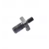 König & Meyer 21922-000-25 Thread Adapter M10 to 1/4 inch Black Zinc-Plated
