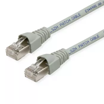 TELEGÄRTNER TEGA Cat.6A IEC MP8 FS 500 LSZH patch kabel 7m sivi L00004A0093