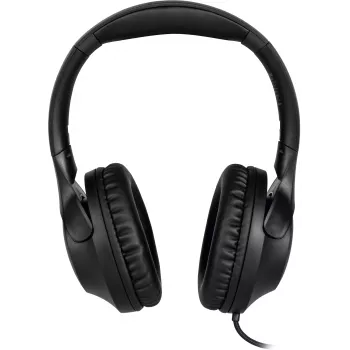 TechniSat Stereoman 3 zatvorene žičane slušalice s mikrofonom, 3m kabel, crne 0000/9105