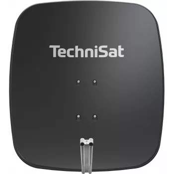 TechniSat SATMAN 65 PLUS satelitska antena – 65 cm, 35,7 dBi pojačanje, HDTV, montaža na stup, svijetlosiva