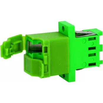 Telegärtner J08071A0028 LC/APC simplex adapter, zeleni, cirkonijska čahura