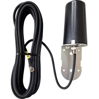 Wittenberg Antennen 5G LTE omnidirekcijska antena 2m kabel SMA muški 50 Ohm zidna/mast montaža (Poly-103547)
