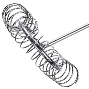 LURCH spiralna metlica TANGO crno-srebrna 230050