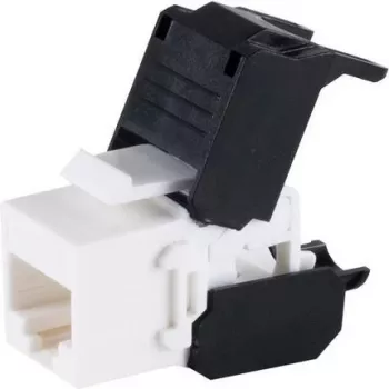 S CONN MAXIMUM CONNECTIVITY Cat.6A UTP keystone modul bez alata, RJ45 utičnica, crni (08-10038)