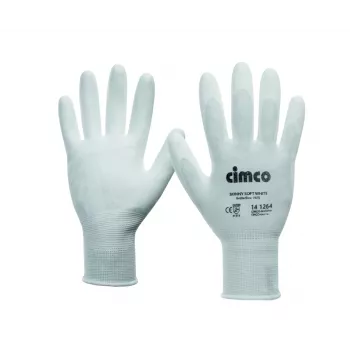 Cimco Skinny Soft zaštitne rukavice, veličina 10 (L), bijele 141264