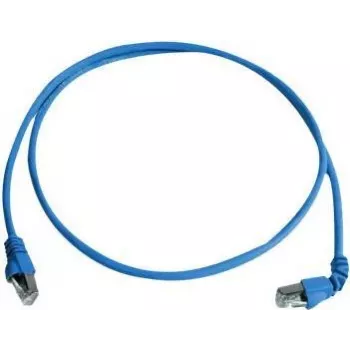 Telegärtner 100008674 RJ45 patch kabel, CAT 6a S/FTP, 5,0 m, plavi, nezapaljiv, sa zaštitom od savijanja