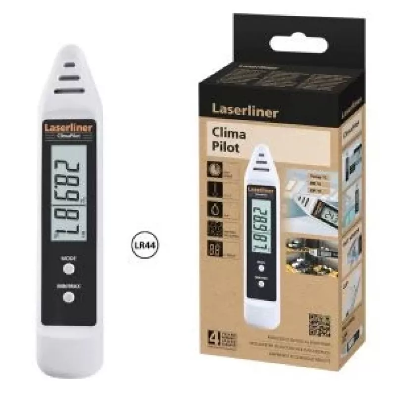 Laserliner ClimaPilot data logger vlage i temperature (082.034E)