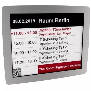 Kindermann Doorsign E-Ink 12,2 s okvirom od nehrđajućeg čelika 5002000621