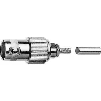 Telegärtner BNC kabel utičnica crimp G03 50 Ohm, crimp/crimp, A2913, G03 (RG178 B/U) - 1 komad (J01001B0060)