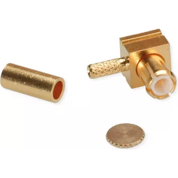 Telegärtner MCX kutni crimp utikač za RG-178 B/U, pozlaćen, 5 komada (J01270A0201)