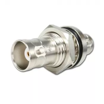 Telegärtner J01004A1233Z BNC utikač na BNC utičnicu adapter, 75 Ohm, crni