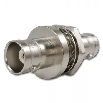 Telegärtner J01004A1233Z BNC utikač na BNC utičnicu adapter, 75 Ohm, crni