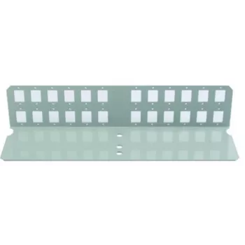 Telegärtner optička prednja ploča za 12xSC-Duplex ili ST/SC-duplex, svijetlosiva H02025A0328