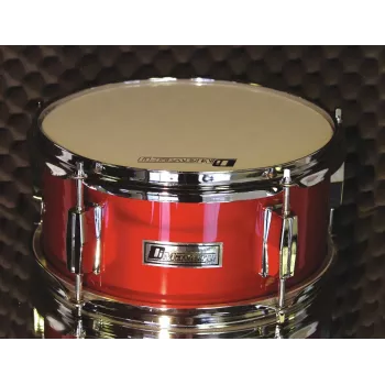 DIMAVERY JDS-305 dječji bubanj set, crveni (5-dijelni, 16 inch bas bubanj, činele, stolica, palice) 26001900
