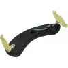 Dimavery Violin Shoulder Rest for 3/4-4/4 Violin, Stable Black Plastic with Foam Padding and Rubber Feet