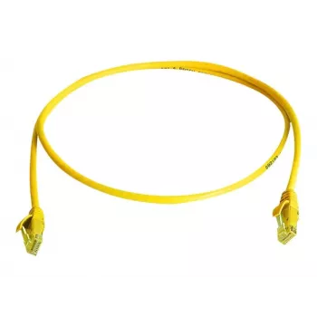 Telegärtner L00000A0294 Cat6 U/UTP RJ45 patch kabel, 0,5m, žuti