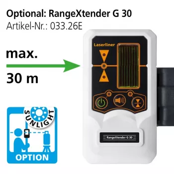 Laserliner SmartCross-Laser GX križni linijski laser, domet 40 m 036.730E