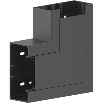 GGK BR 60x130/80-FW plosnati kut 60x130/80 RAL 9005 PVC 18351