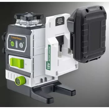 Laserliner PowerPlane-Laser 3G Multi-18V Green 3 x 360° laserski nivelir (osnovna jedinica) 036.380L