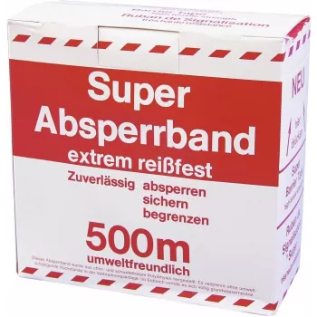 ACCESSORY Barrier Tape Red/White 500m x 75mm (3000596K)