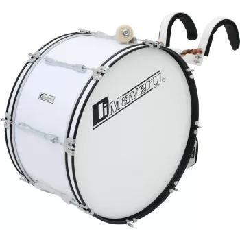 DIMAVERY MB-424 marširajući veliki bubanj 24x12, bijeli 26010361