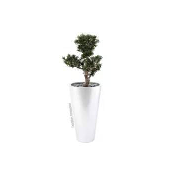 EUROPALMS Leichtsin Elegance-69 srebrna sjajna ukrasna figura 83011856