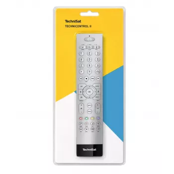 TechniSat TechniControl II ALU srebrni univerzalni daljinski upravljač (FB kod TV) 0002/3859