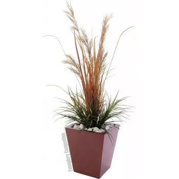 EUROPALMS Leichtsinn Basic-50 dekorativna kugla, crvena, sjajna 83011868