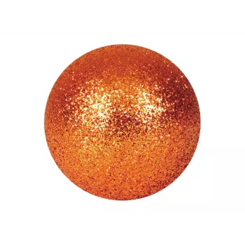 EUROPALMS dekorativna kugla 3,5cm, bakrena, glitter, 48 komada (8350129K)