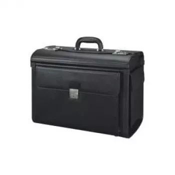 JÜSCHA Alassio Vicenza 45047 torba za prijenosno računalo 15,6 inch crna umjetna koža
