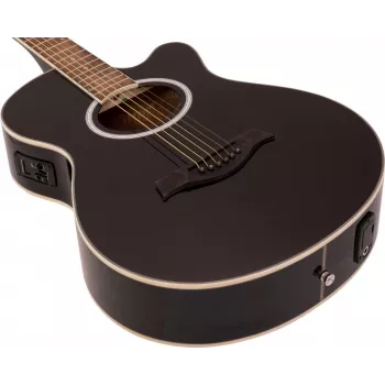 DIMAVERY AW-400 western gitara, crna 26235089