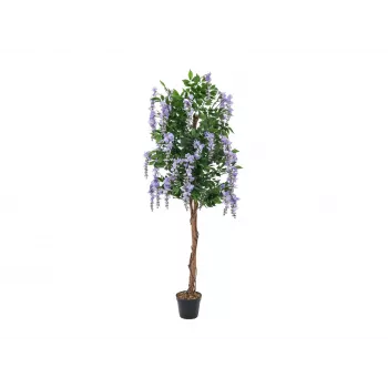 EUROPALMS umjetno drvo zlatne kiše (Laburnum), ljubičasto, 150cm 82507135