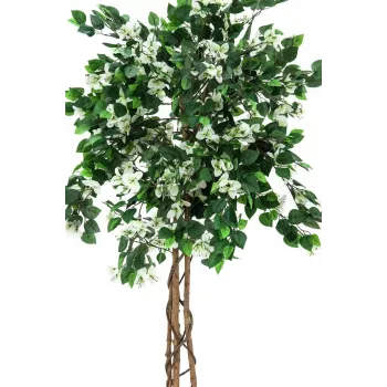 EUROPALMS bougainvillea umjetna biljka, bijela, 150cm 82507085