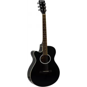 DIMAVERY AW-400 dreadnought akustična gitara za ljevake, crna 26235090