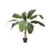 EUROPALMS umjetna biljka banane, 100cm, zeleno lišće, crna tegla 82509503