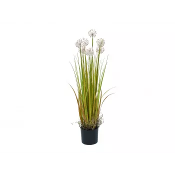 EUROPALMS umjetni cvijet maslačka, 107cm, bijeli 82600133