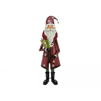 EUROPALMS metalna figura Djeda Božićnjaka crvena 195cm 83314902