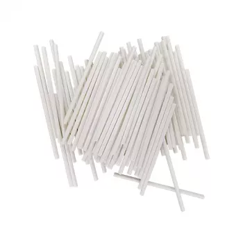 LURCH Flexiform papirnati štapići za cake pop bijeli 100 komada (85127)