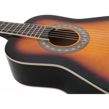 Dimavery AC-303 koncertna gitara 1/2 Sunburst 535 mm skala 6 žica