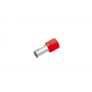 Cimco 187220 djelomično izolirana kabelska stopica 1,5 mm² crvena, 100 komada