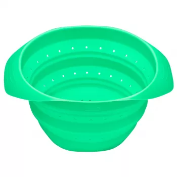 LURCH sklopivo silikonsko sito 24 cm zeleno 210285