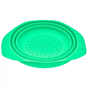 LURCH sklopivo silikonsko sito 24 cm zeleno 210285