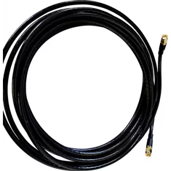 Wittenberg Antennen 10 m antenski kabel SMA utikač na SMA utikač 50 Ohm niskogubitni koaksijalni kabel crni 103484