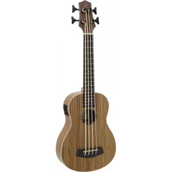 DIMAVERY UK-700 bas ukulele, zebrano 26255850