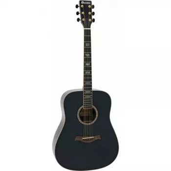 Dimavery STW-85 Solid Spruce Dreadnought Acoustic Guitar, Natural 26245081