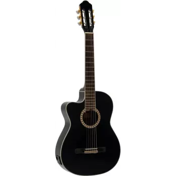 DIMAVERY CN-600L koncertna gitara, crna 26235009